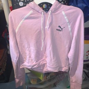 Puma crop hoodie
